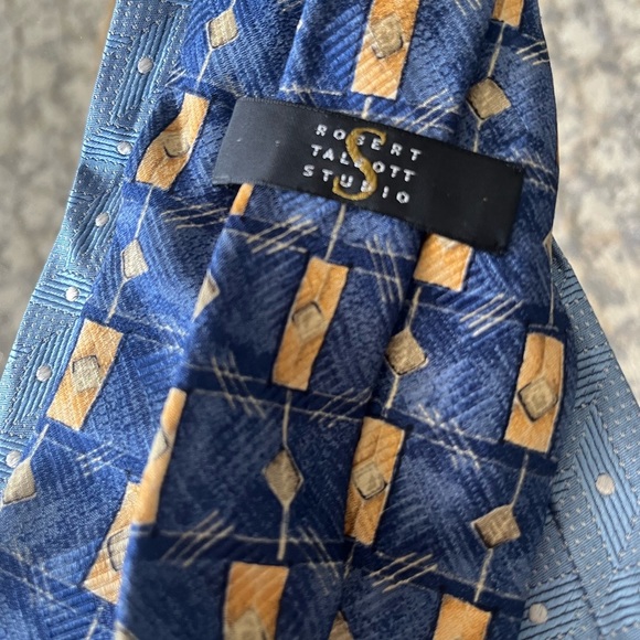 Lot of Falconnable and Robert Estate 100% Silk Ties, Men - Picture 4 of 7